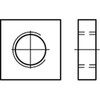 Ecrou carré forme basse DIN562 Acier inoxydable A2 M8